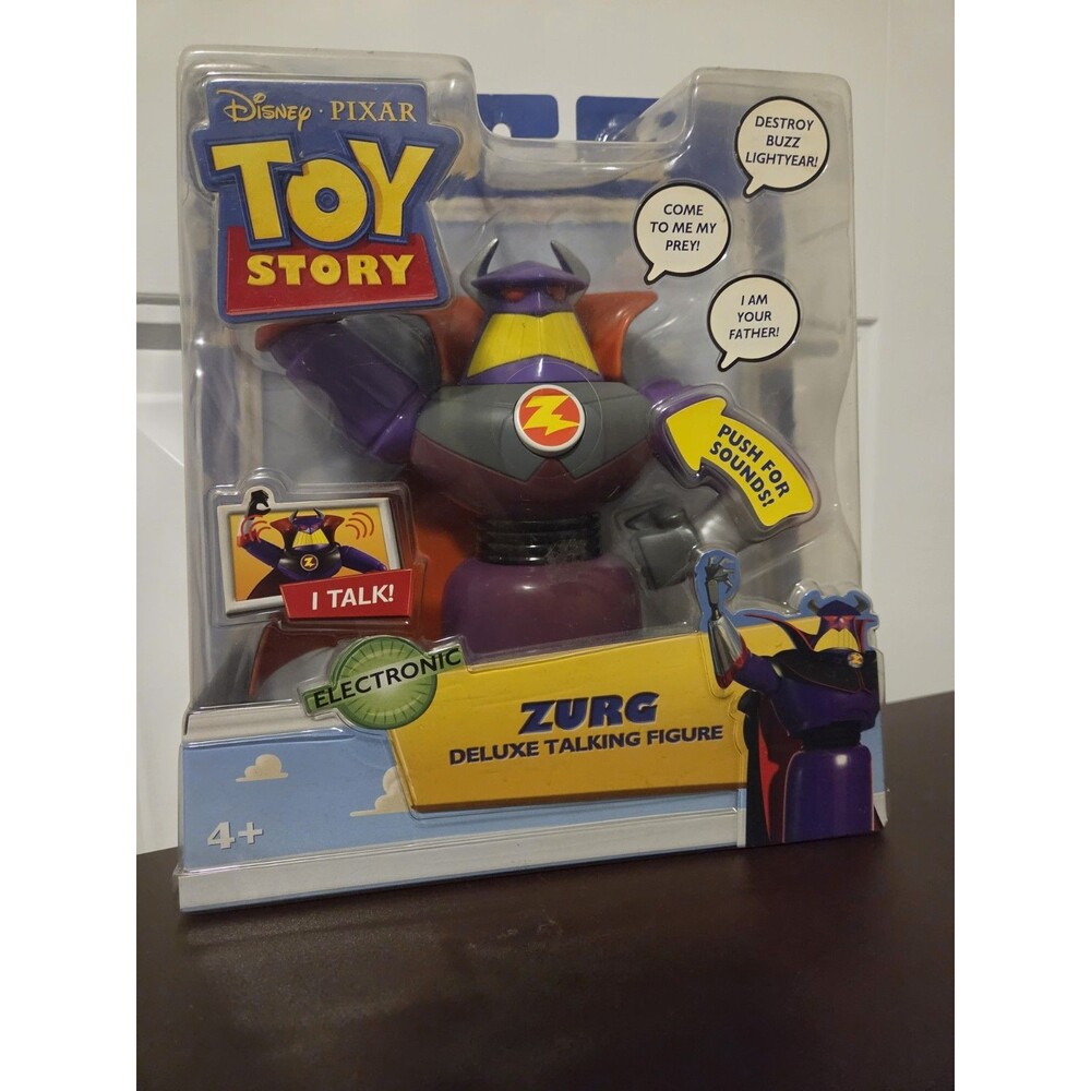 TOY STORY 2009 Disney Pixar Toy Story Zurg Deluxe Talking Action Figure-RARE